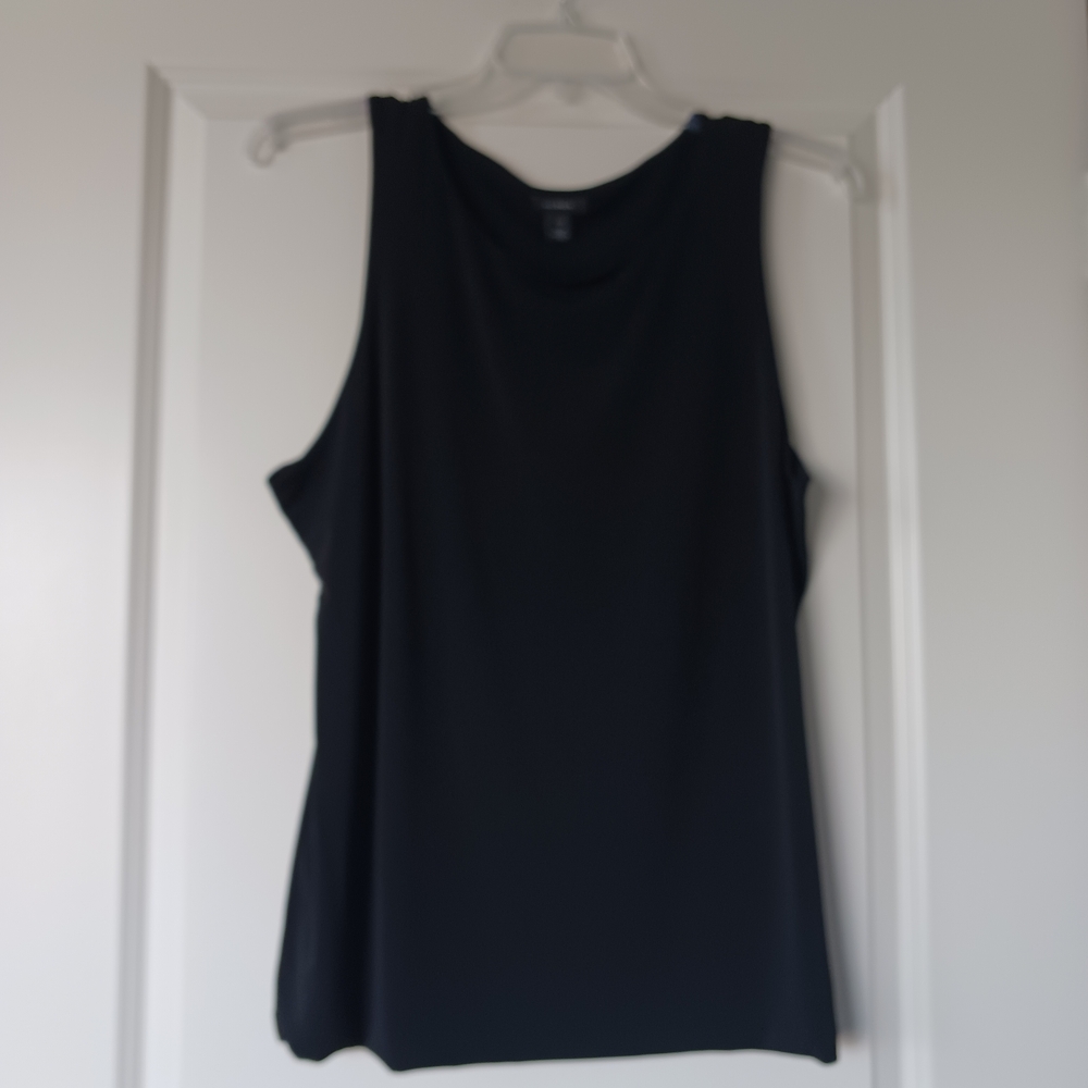 Halogen Classic Black Tank Top